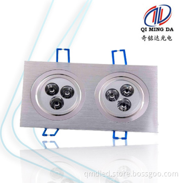 Square Two Round 3*2W High Quality LED Square Ceiling Light